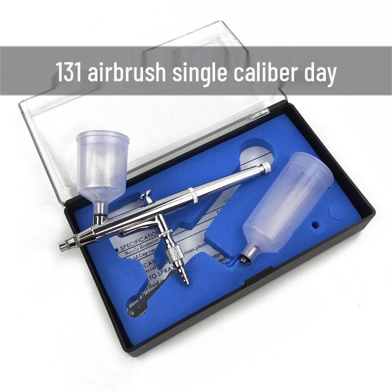 180S Double-Action Airbrush: Precision Nozzle for Gundam Coloring, Fine Art, Leather Models, and Makeup Use