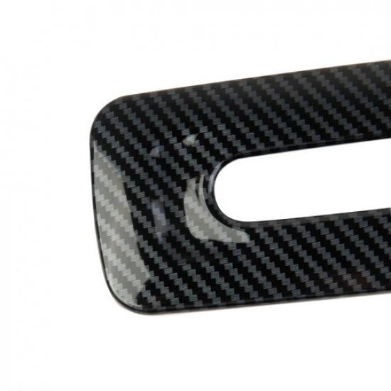 Carbon Fiber Style Rear Roof Reading Light Control Panel Trim For Toyota Tundra