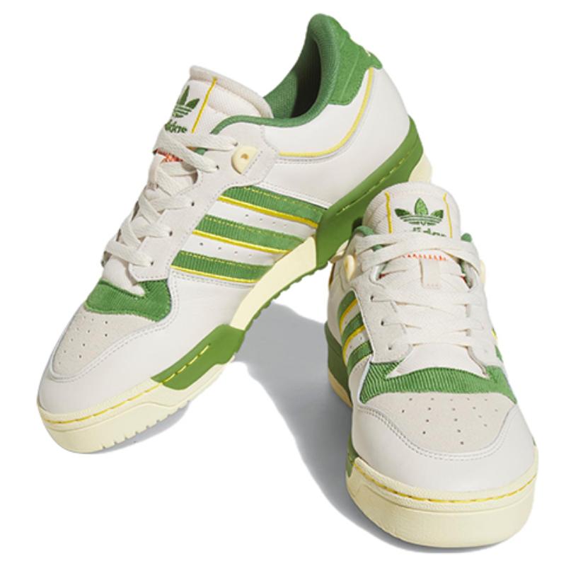 Adidas Rivalry Low 86 'Pinkwhite Green Yellow' Sneakers FZ6318