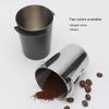 Stainless Steel Coffee Portafilter Receiving Dosing Cup 51/53/58mm Cups Reusable Powder Feeder Kitchen Gadgets