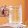 Ice Coffee Cup Freeze Beer Glasses Plastic Double Interlayer Ice Beer Cup Large-Capacity Beverage Ice Mugs Home Drinkware