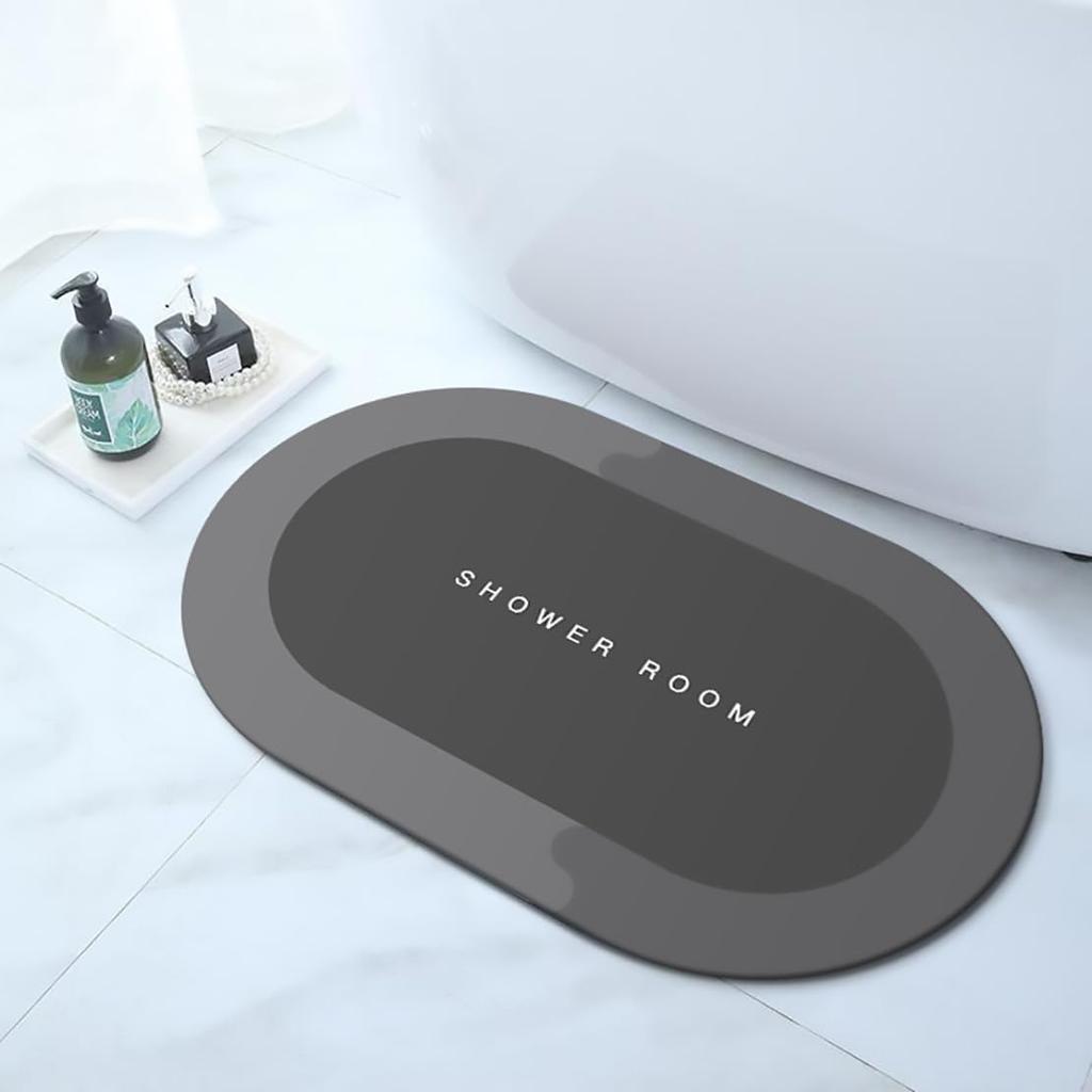 Diatom Mud Absorbent Doormat Bathroom Non-Slip Wear-Resistant Carpet Toilet Toilet Floor Mat Bathtub Floor Mat