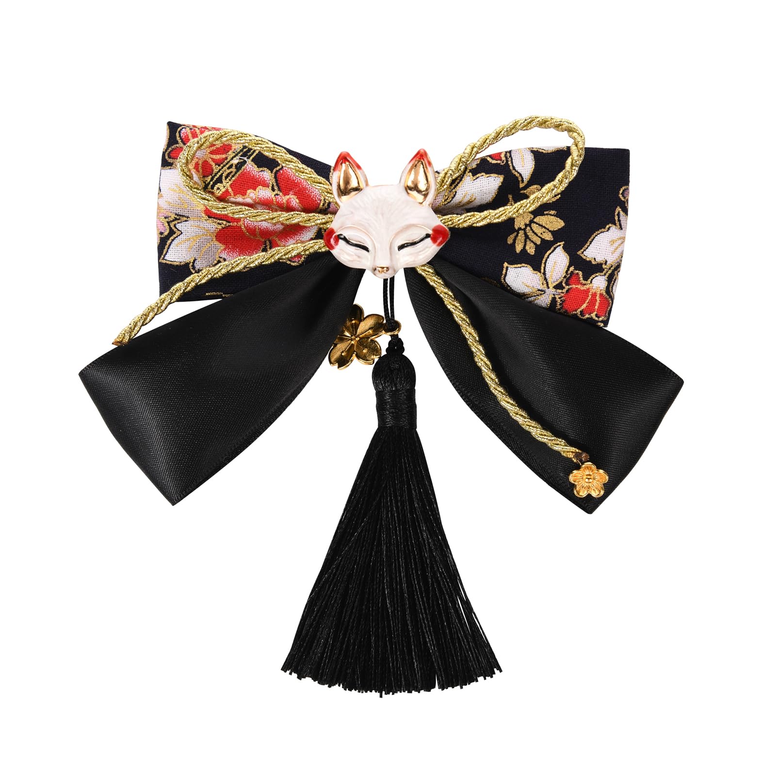 

OTAKUMARKET Hair for Japanese Hair 1 Piece Ornament, Ribbon, Hakama, Graduation, Kimono, Yukata, Furisode, Shichi-Go-San, Coming-of-Age Ceremony, чёрный