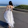 2026 summer new temperament Spice Girl suspender dress fashion high sense simple French niche skirt