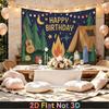 Party Backdrop Happy Birthday Birthday Photo Booth Background Front Door Decor