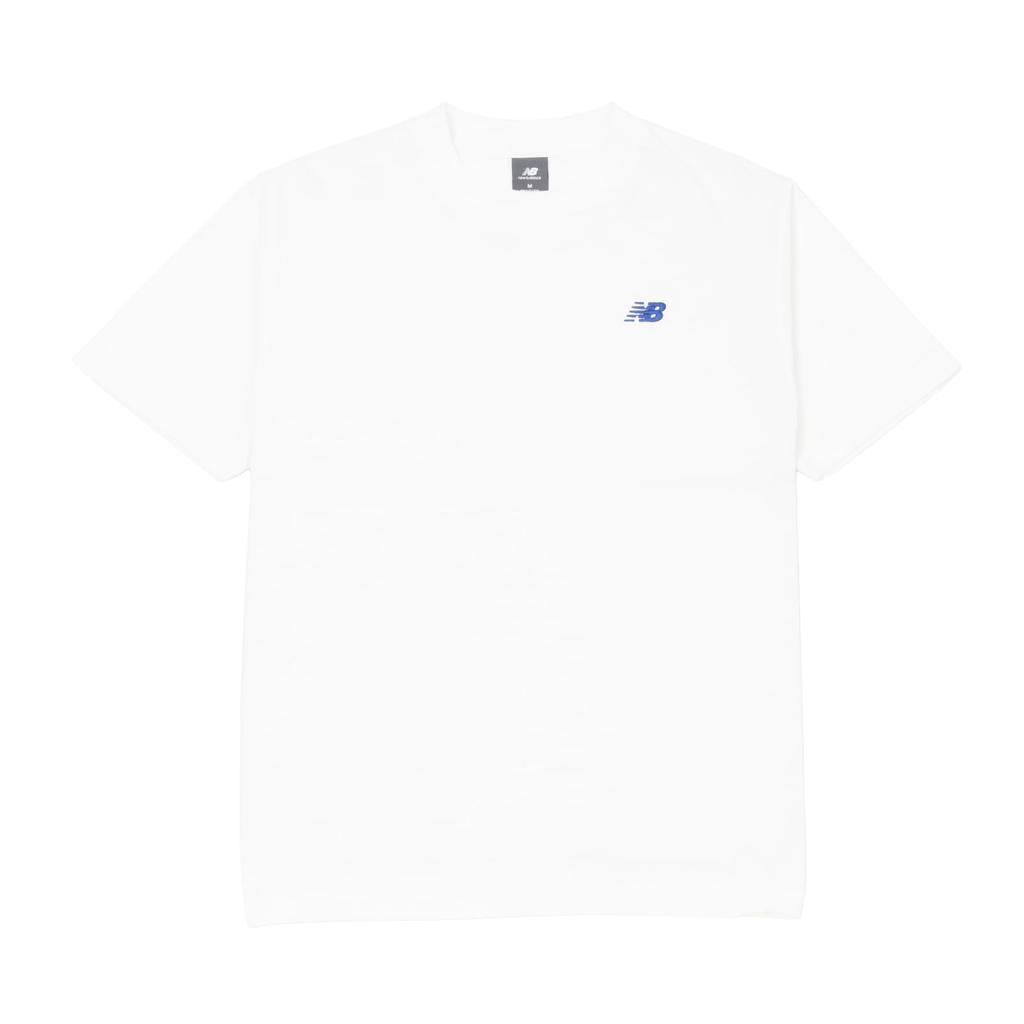 FINE BOYS Listed Short Sleeve Baseball Essentials Short Sleeve Heavy Weight Short Sleeve WT L [New Balance] T-Shirt T-Shirt (MT43948) T-Shirt (White)