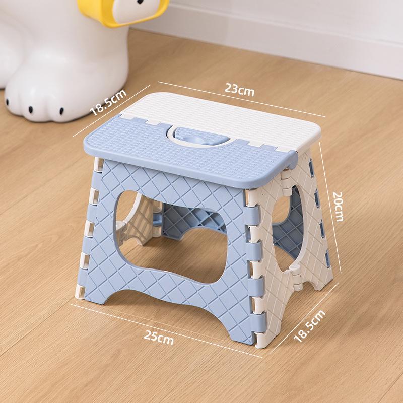 Portable Folding Stool - Compact, Lightweight, Thickened Plastic for Home, Outdoor, Picnic, and Fishing