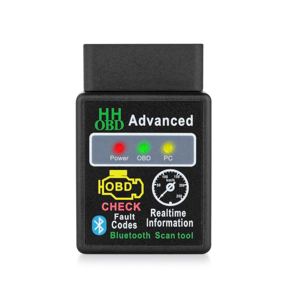 

Car Auto BT Diagnostic Tool with ELM327 V2.1 OBD II Black