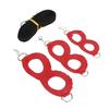 Hamster Harness Little Pet Walking Artificial Leather Leash Rope for Hamster Honey Gliders Rats