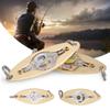 2Pcs Fishing LED Lure Light Eye Shape Colorful Flashing Light Bait Underwater Lure Lamp