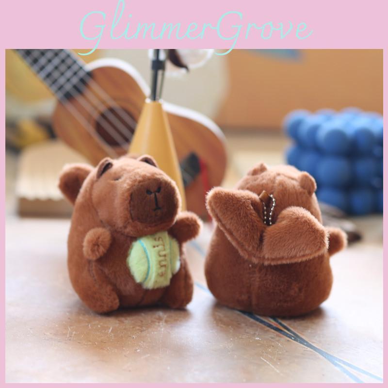 Winged Capybara Plush Doll With Soft Short Plush Perfect For Backpack Accessories