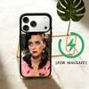 Singer K-Katy Perry Phone Case For iPhone 17 16 15 14 13 12  Pro Max Plus for Magsafe Mirror Wireless Magnetic Cover
