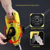 Measuring Tape Open Reel Portable Fiber/Steel Tape Measure Measuring Tape Tool Waterproof Tape 4X Returning