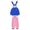 Unisex Winter Ski Suit Set Windproof Waterproof Fleece Lined Snow Outfit Skiing Hiking Ice Sports