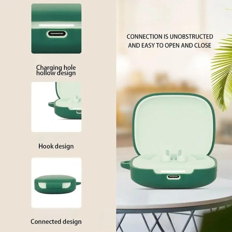 Lightweight Silicone Earphone Cover 360 Degree Protections Easy to Clean Protective Sleeve for Buds 6 Earbud