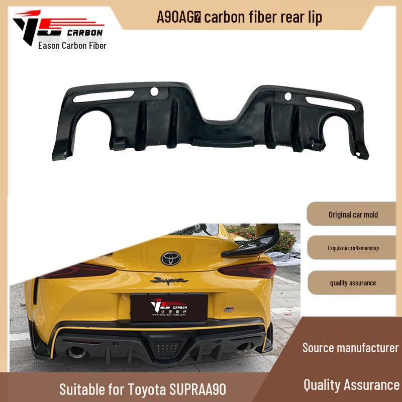 2019-IN Toyota Supra A90/A91 AG Style Carbon Fiber Rear Lip Spoiler