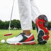Professional Golf Shoes With Nails Men Outdoor Non-slip Men's Golfing Spikes Leather Waterproof Air Cushion Sports Shoes For Men