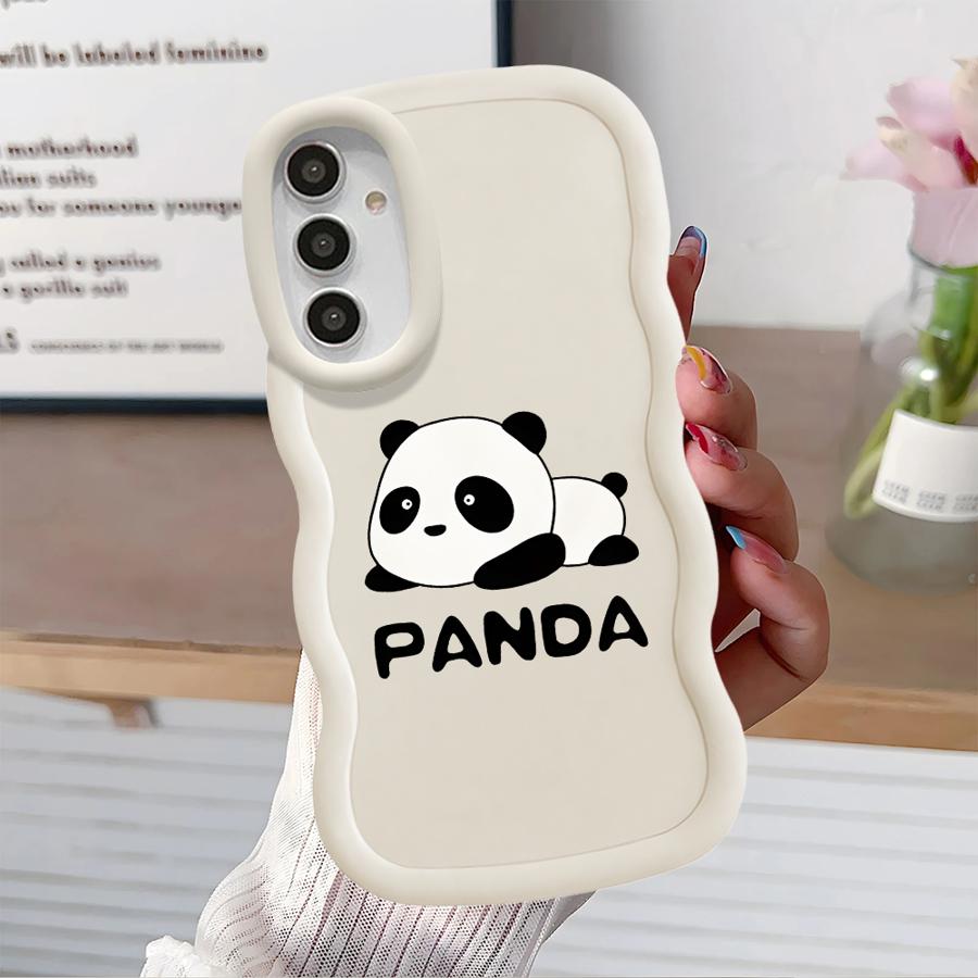 

Soft Phone Cover Case for Samsung Galaxy A13 A52 A16 A14 A11 A15 A21s A12 A05 A33 A53 A06 A22 A23 A03 A04 Cartoon Panda Galaxy A16