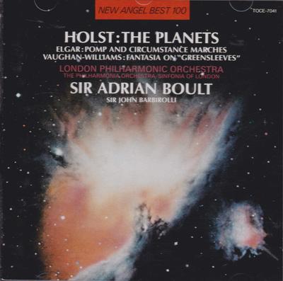CD VARIOUS VAUGHANWILLIAMS HOLST E  Holst The Planet TOCE7041  2020 Japan Classical Used