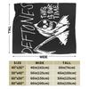 D-Deftoness Nu Metal Throw Blanket Warm Soft Flannel For Girls Boys Airplane Travel Couch Bed Comfortable Sofa Cover