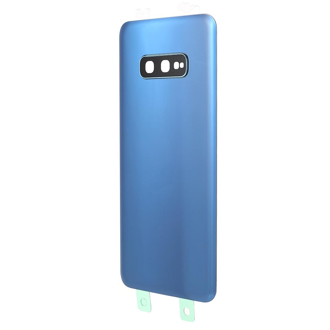 

Sturdy Back Battery Housing with Camera Ring Lens Cover Part (without Logo) for Samsung Galaxy S10e Blue