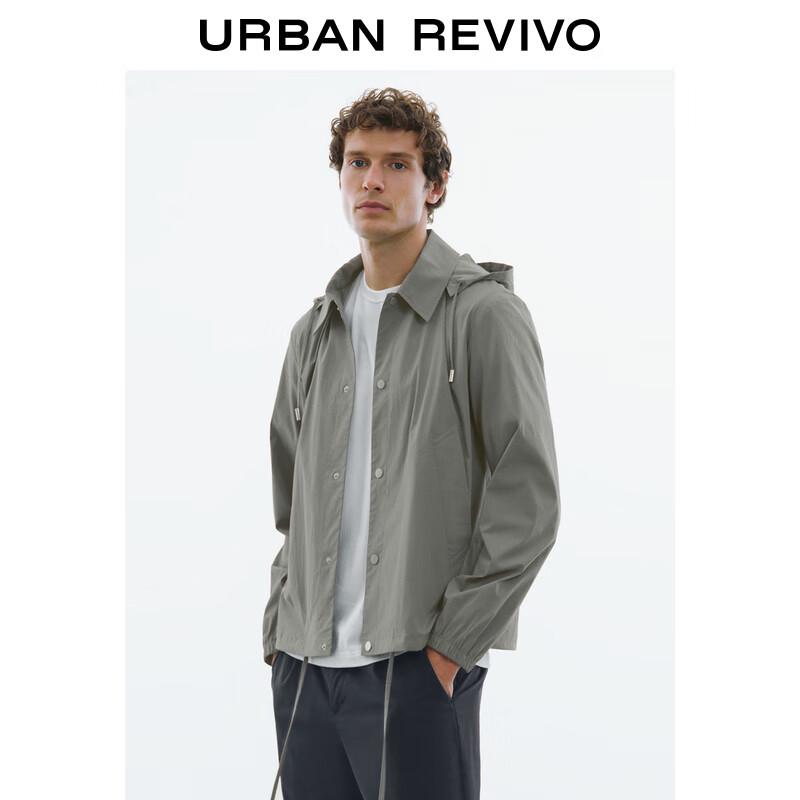 UR Men's 2024 Loose Fit Drawstring Hooded Jacket