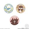 BANDAI Sanrio Characters Embroidered Can Badge Biscuit 3 Biscuit Candy Toy Set of [Resale] [Box 12]