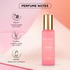 Bella Vita Luxury Organic Rose Woman Eau De Parfum 20 ML Long Lasting Floral Woody Fragrance for Women