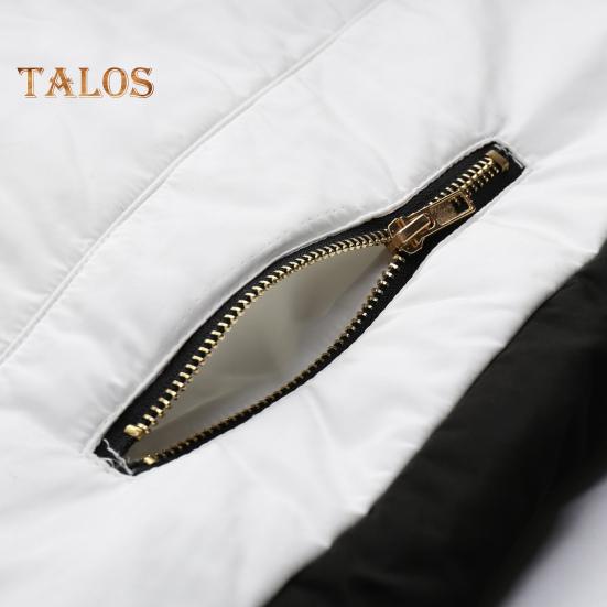 Dámské Zimní Outdoorová kombinéza Odnímatelná kapuce Parka Polstrovaná Větruodolná Udržujte v teple Voděodolná Snowboardová Lyžařská Souprava Zapínání na zip Venkovní sportovní oblečení