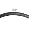 YunSCM 2-Piece 700x25c Bicycle Tire, 700x25c 25-622, Suitable for 700x25c Road Bike Tires, Y-1076