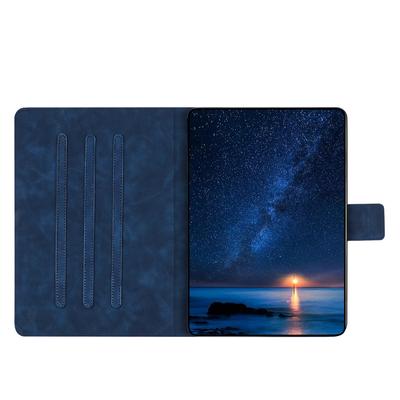 Pentru iPad (2025)/10.9 (2022) Husă Cuplu Pisici Imprimată Piele Microfibră Husă Smart Tablet