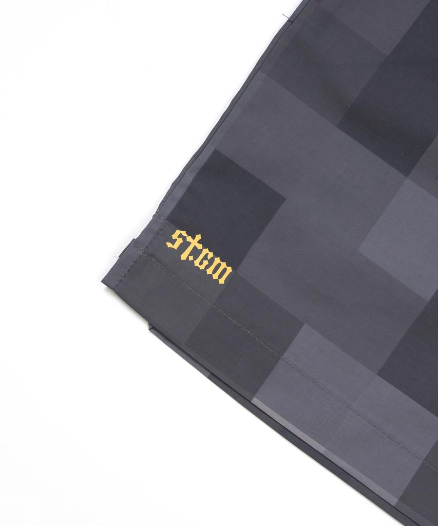 STIGMA Square Camouflage Short Pants Gray