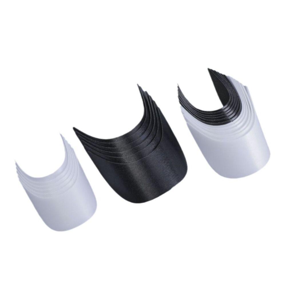 20Pcs Removable Baseball Cap Brim Peaked Plastic Cap Brim Replacement  Peaked Caps