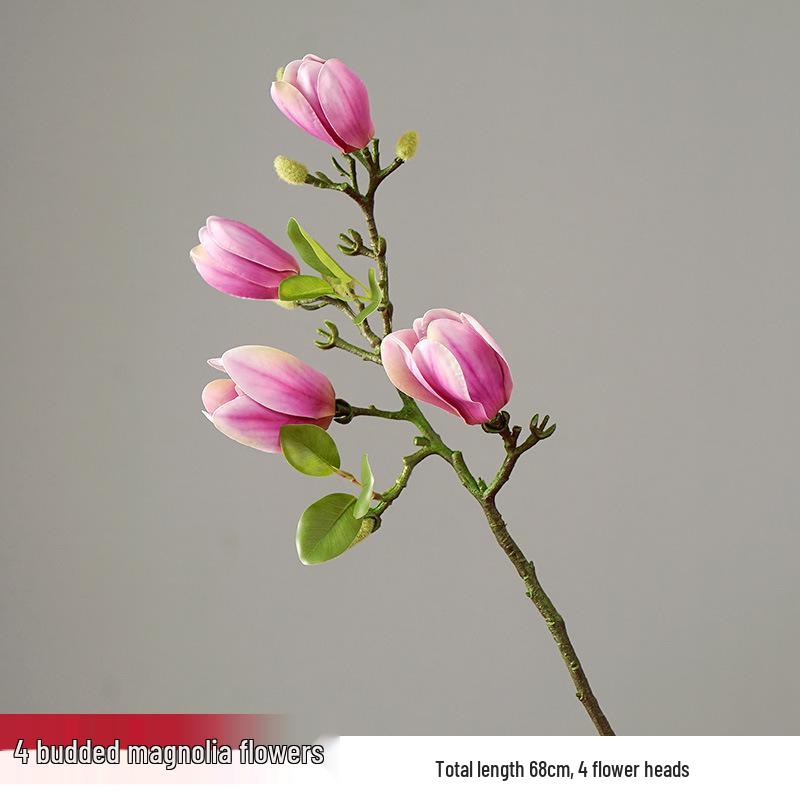 

High-End Magnolia Artificial Floral Art Display for Living/Dining Room Decor