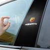 FZTXZ1 2 szt. Naklejka PET na słupki B samochodu Do Fiat Abarth 500 595 695, Naklejka na słupek środkowy Anti-Scratch Akcesoria zewnętrzne do samochodu