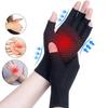 Fingerless Wrist Support Gloves Hand Pain Relief Touch Screen Mittens Compression Gloves  Outdoor