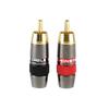 2/4/8Pcs High Quality Gold Plated RCA Connector Lotus Plug Male Terminal for Audio Video Cable Extension