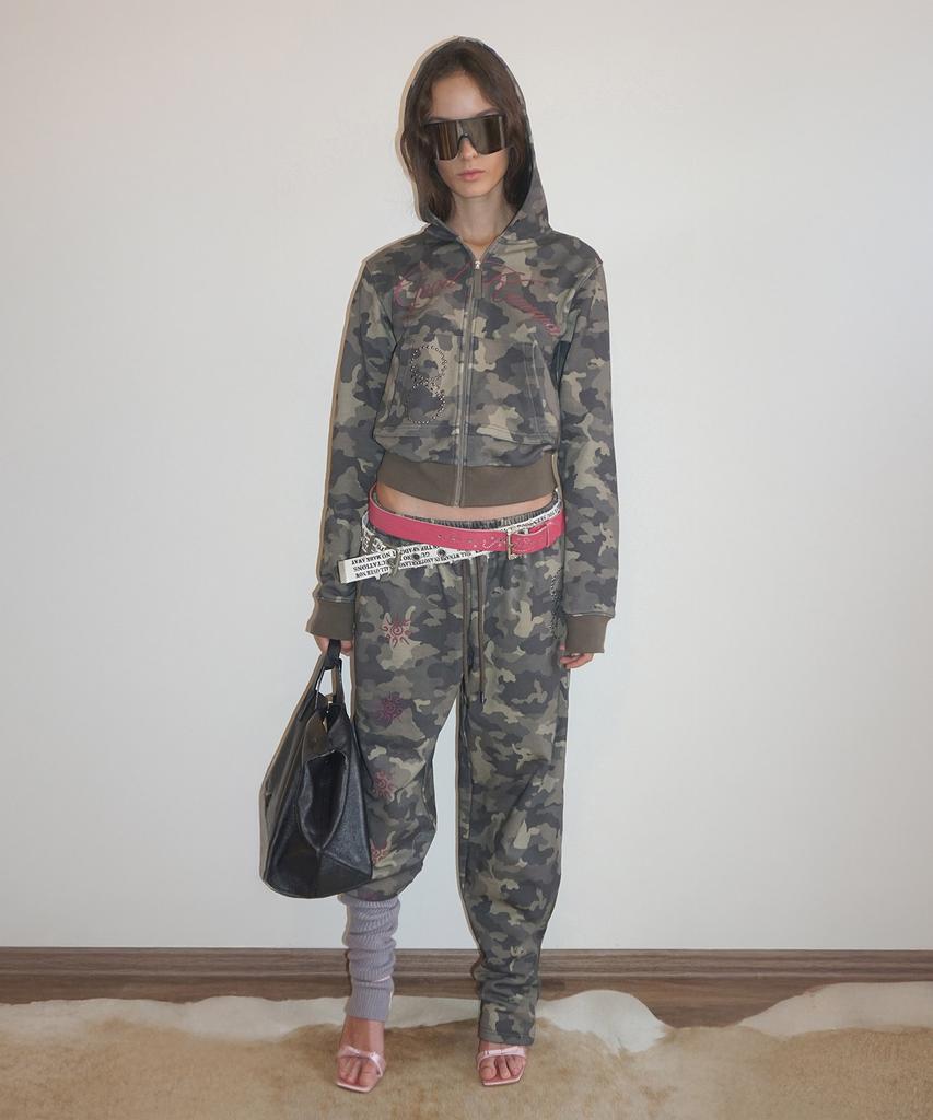 SCULPTOR Karma Sweatpants Forest Camo