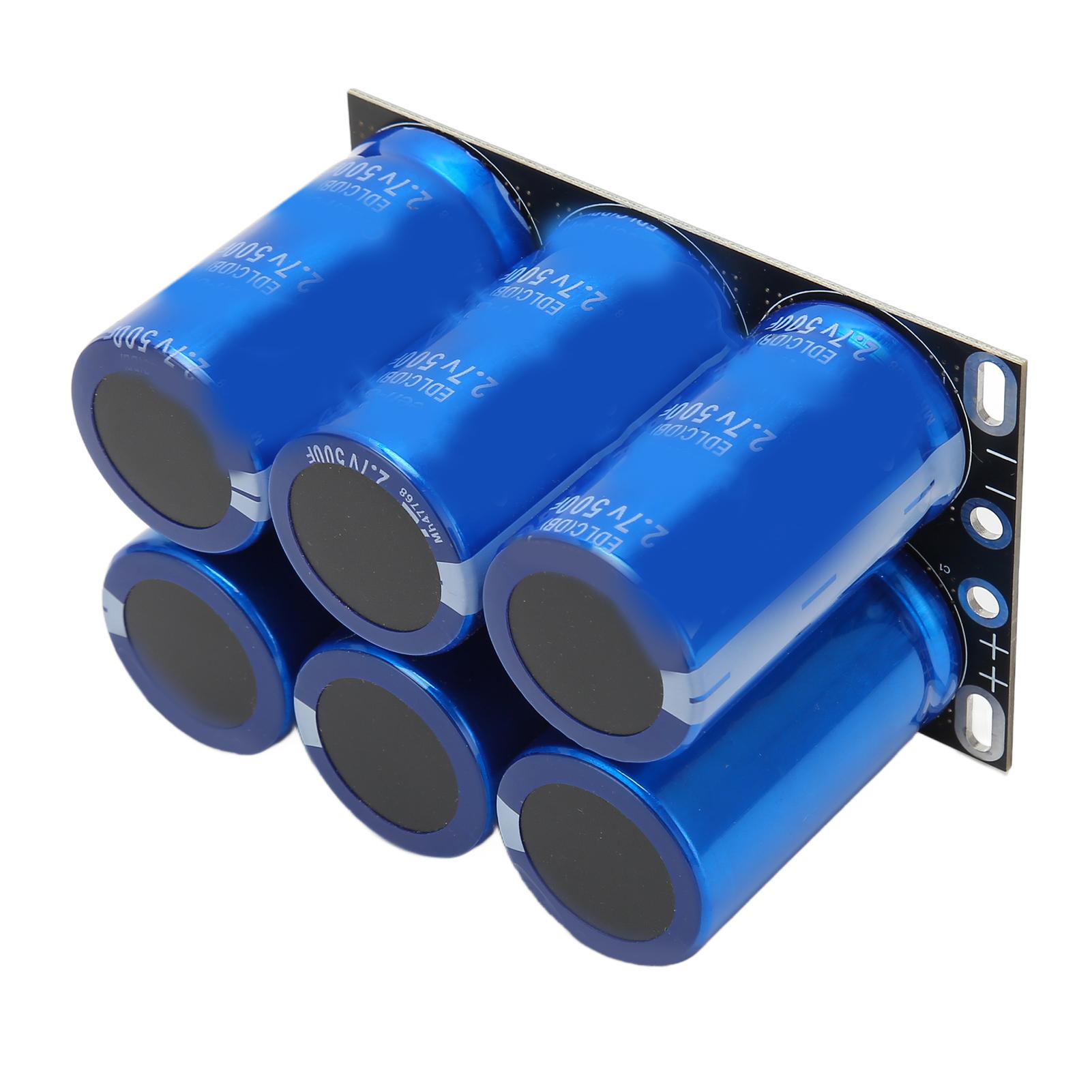 

16V 83F Загальний конденсатор Високий струм розряду 6Pcs 2.7V 500F Автомобільний випрямляч Фарад Конденсатор
