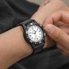 Citizen Q&Q Analog Solar Watch 10 ATM Water Resistant Rubber Strap E02A-002VK Men's Black