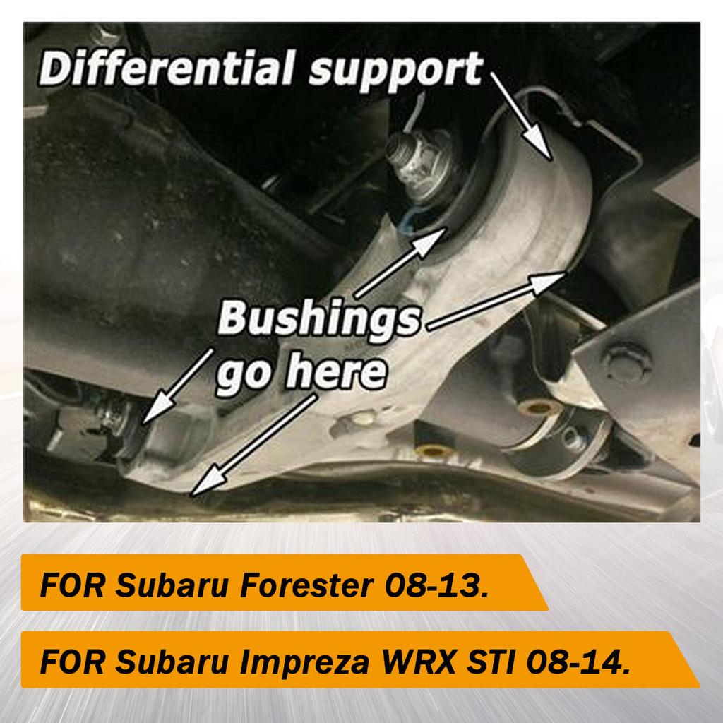 Polyurethane Bushing Rear Diff Mount For Subaru sti SG5 Forester sg5 2008-2013 Impreza WRX STI 08-14 Chassis Auto Spare Parts