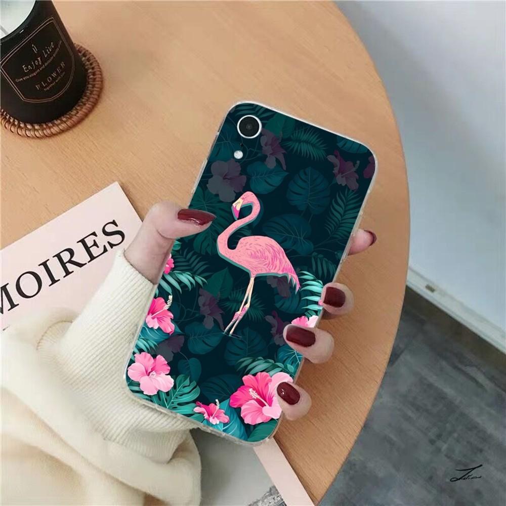 Fashion Flamingo Phone Case For IPhone 15 8 7 6 6S Plus X SE 2020 XR XS 14 11 12 13 Mini Pro Max Mobile Case