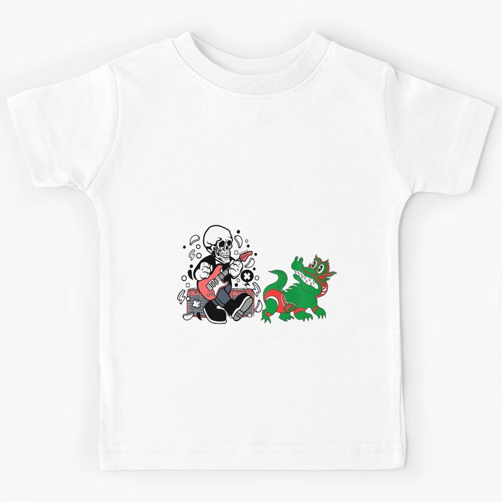 Band king gizzard and the lizard wizard Skeleton Funny Rock Gift Kids T-Shirt 110