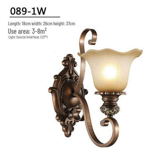 Retro Wrought Iron Pendant Light for Living Room, Villa, or Staircase