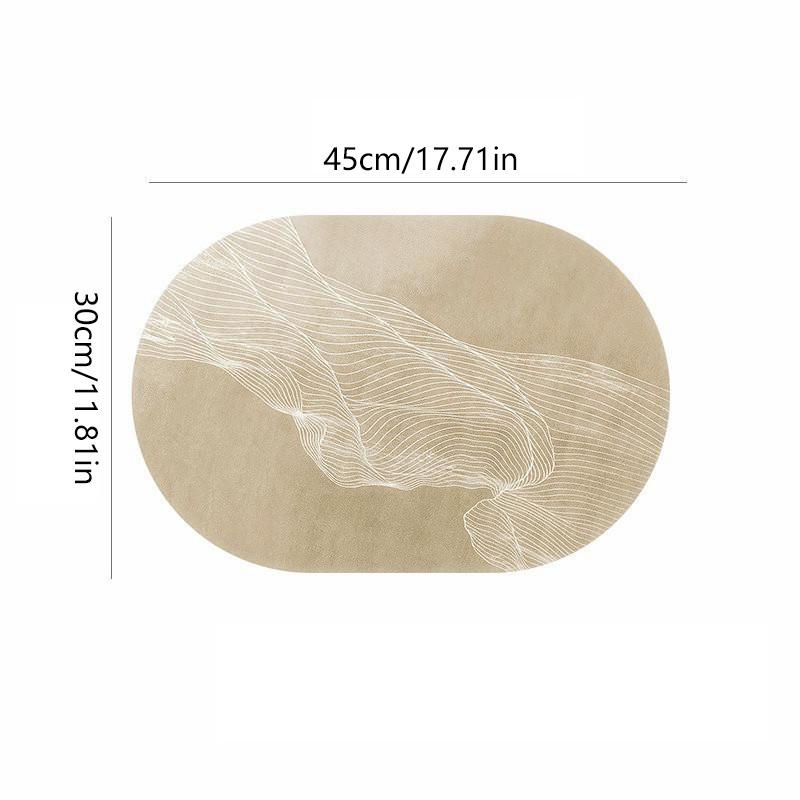 

Кожаный коврик под приборы овальный маслостойкий коврик для стола домашний обеденный кухонный стол подставка под приборы дизайн обеденный водонепроницаемый термостойкий домашний декор