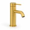 AquaElegance Low Gold Brass Washbasin Tap