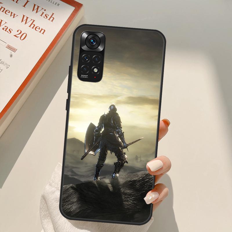 Game Dark Souls Case For Xiaomi Redmi Note 11 10 Pro 8 9 9S 10S 11S 9A 9C 10A 10C K40 K50 Gaming Cover