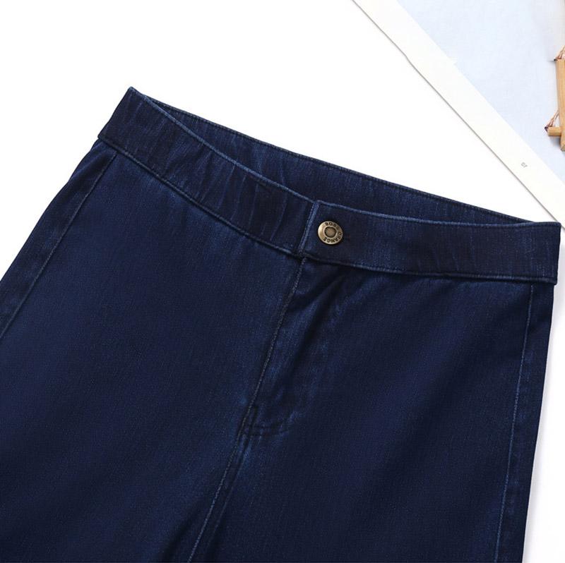 Lady Casual Street Slim Pencil Pants Dámské Skinny Kalhoty Jednobarevné černé kalhoty s knoflíkem do kapsy