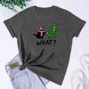 Christmas Cat What Tee Funny Cat Mom Xmas Holiday Gift TShirt Fashion Unisex Merry Catmas Top