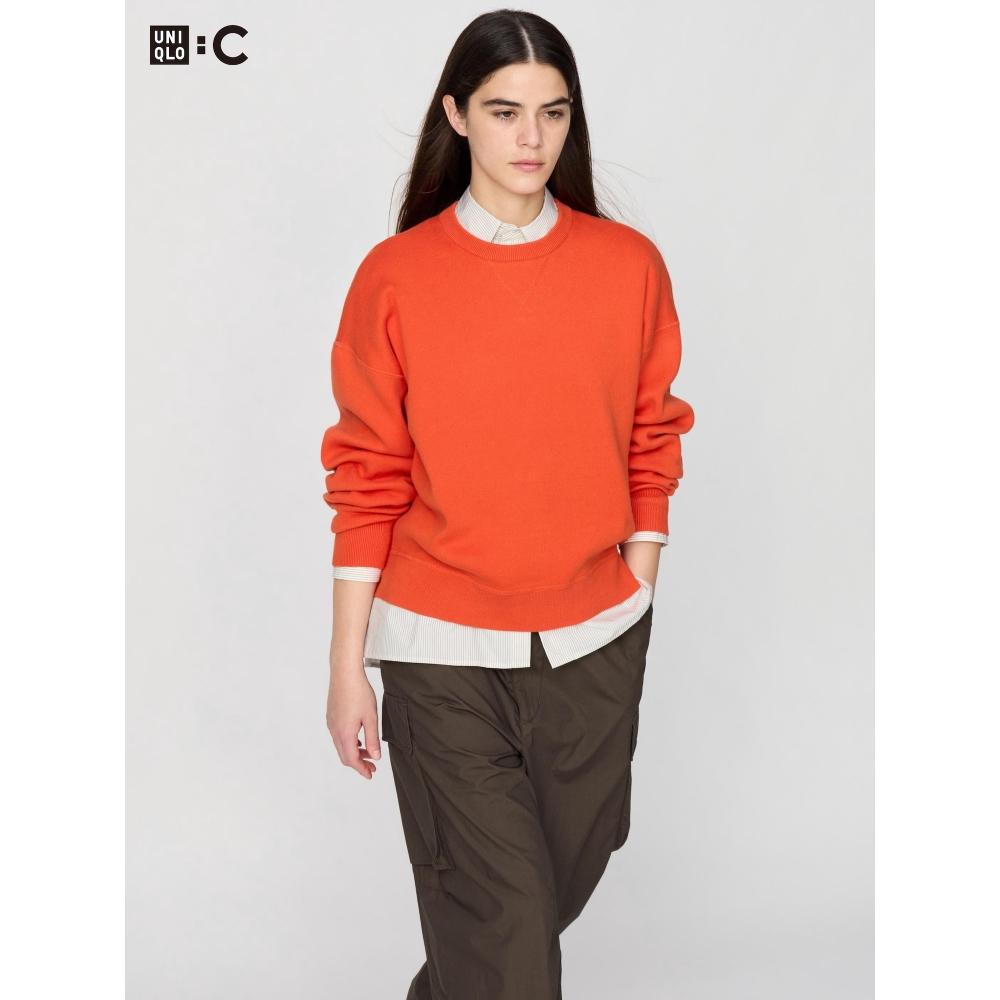 Uniqlo Smooth Cotton Crewneck Sweater